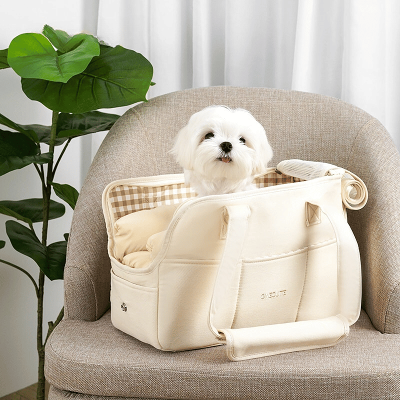 Small Pet Carrier Handbag - Madison's Mutt Mall