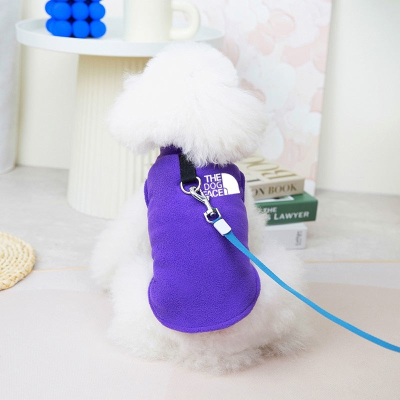 Winter Fleece Maltese Dog Vest