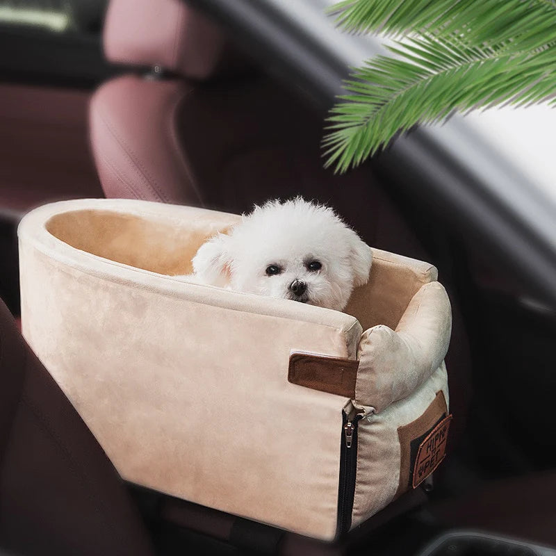 Portable Maltese Dog Car Seat