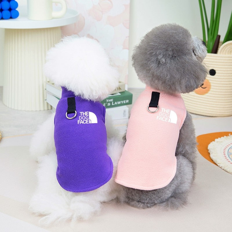 Winter Fleece Maltese Dog Vest